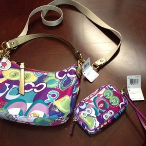 Coach purse and wallet
