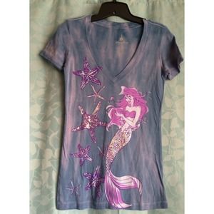 New without tag Ariel The Little Mermaid tee