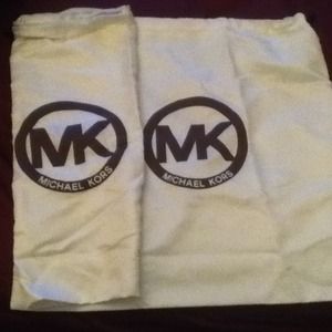 Two Michael kors dust bags
