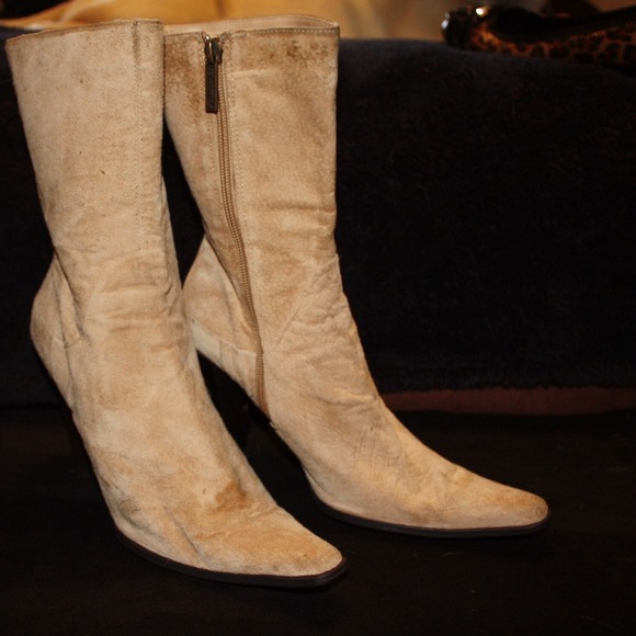 Tan boots