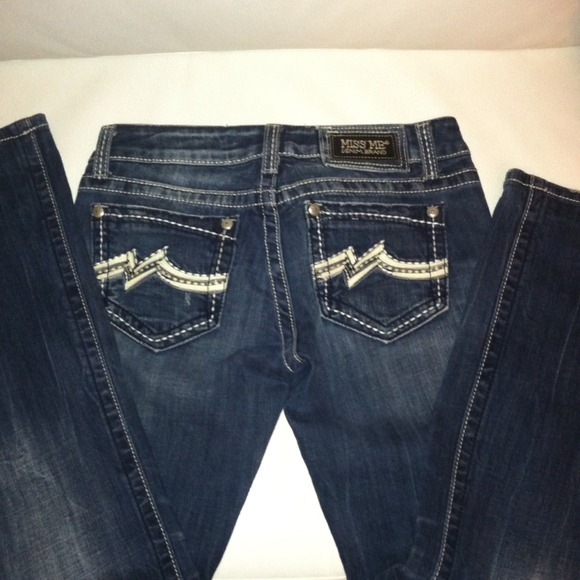 signature M boot cut Miss me jeans
