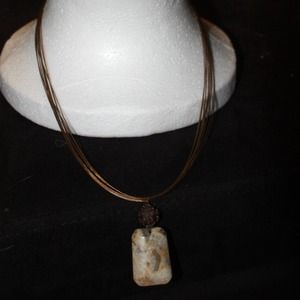 Stone necklace