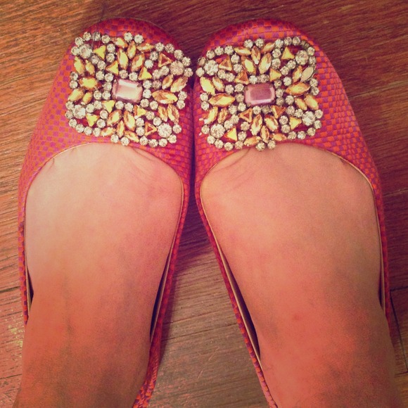 Sparkly Adrienne vittadini flats.