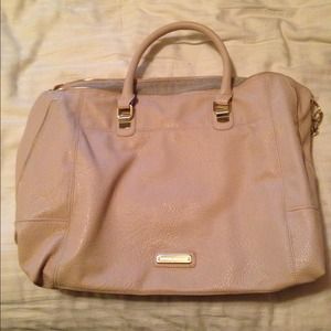 Steve Madden cream handbag