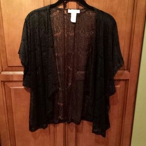 *SOLD* A'GACI Sheer Lace Top