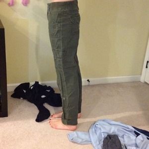 Green Cargo Pants