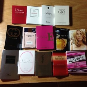 Perfume Samples (14 in total)