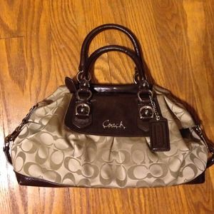 Authentic Coach Ashley Handbag