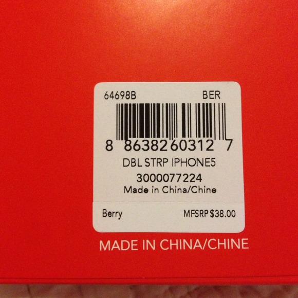 💯% authentic Coach iphone 5 case - Picture 2 of 4