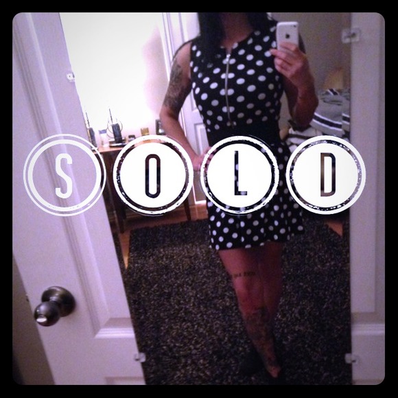 H&M Polka Dot Skater Dress