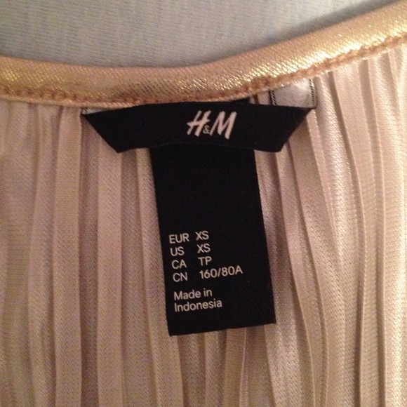 H&M DRESS GOLD - Picture 3 of 3