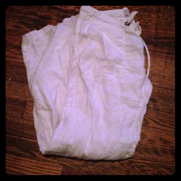 White pants
