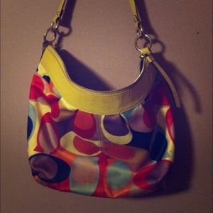 Authentic coach purse