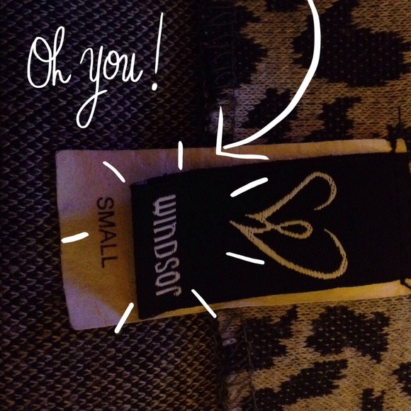 HP!2X! Black and gray, sexy cheetah pencil dress. - Picture 3 of 3