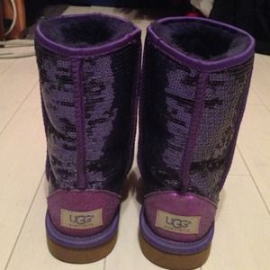 Uggs classic sparkle