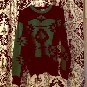 Vintage Aztec sweater