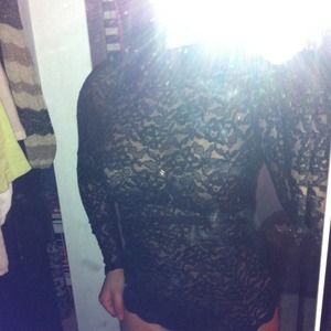 Lace long sleeve