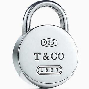 T&CO. 1837 round lock Charm