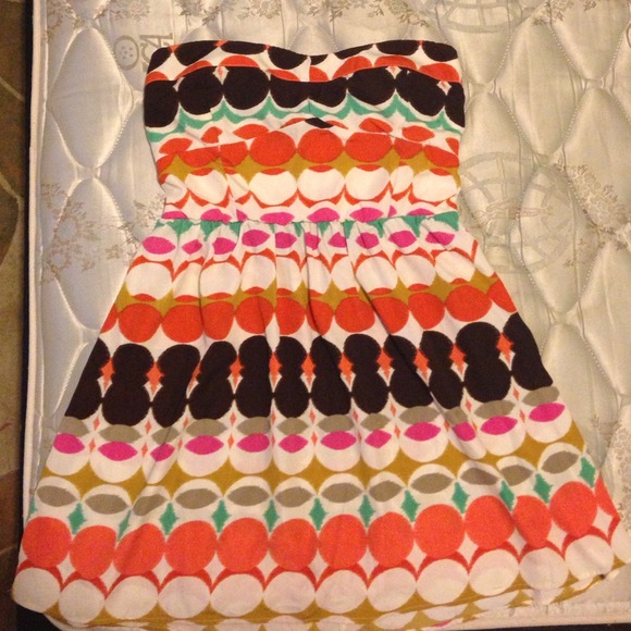 ❌Traded❌Patterned multi colored dress