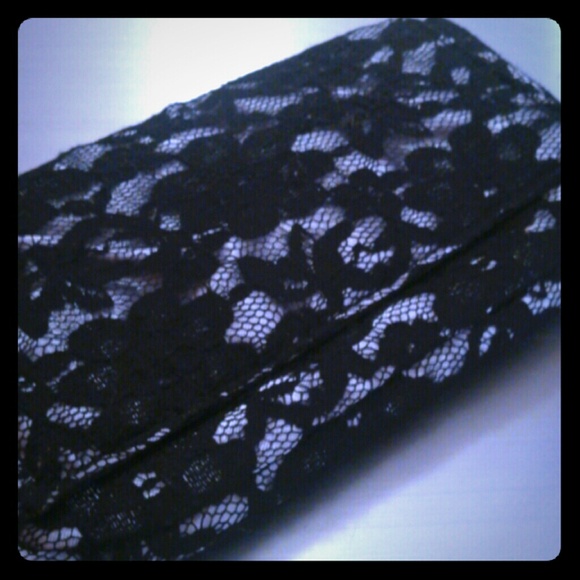 Victoria's Secret lace covered pouch