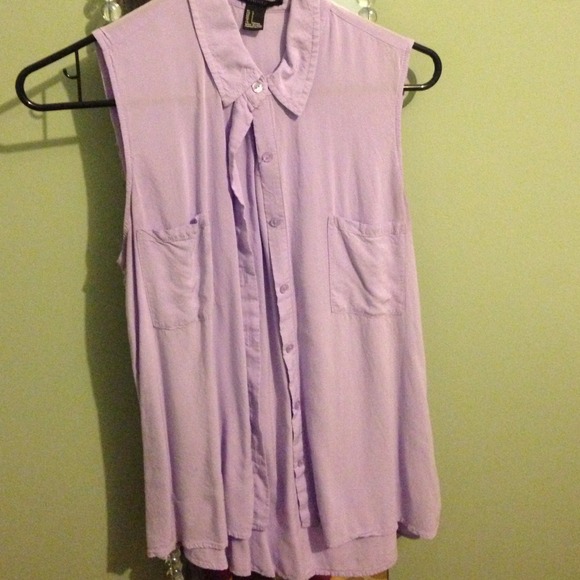 ❌Traded❌Lavender Sleeveless Top