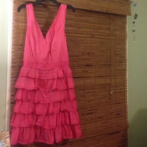 Arden B. Silk Ruffle party dress Med Arden B. Silk Ruffle party dress Med