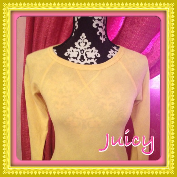 Yellow Juicy sweatshirt - Picture 3 of 4