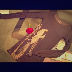 We the Free indigo extra light long sleeve shirt