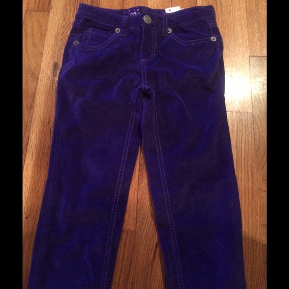 Justice Purple skinny cords -NWT - Picture 2 of 3