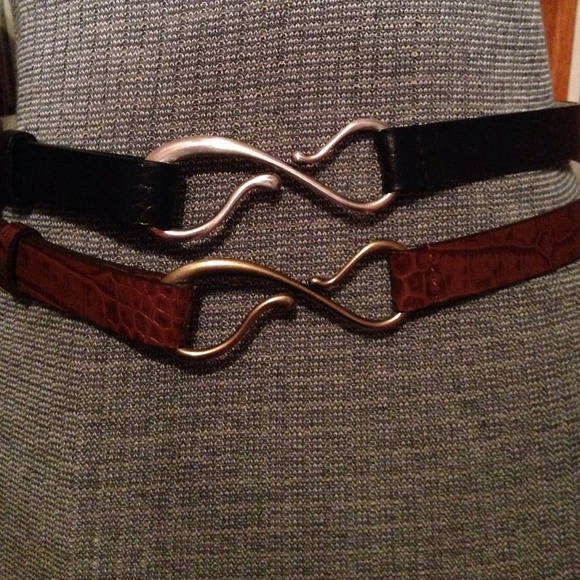 SOLD Coldwater Creek leather belts