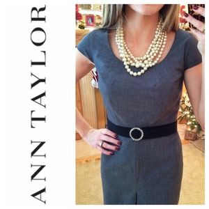 💢SOLD💢 Ann Taylor Woven Sheath Dress