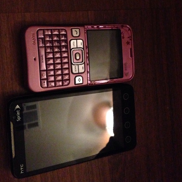 HTC Evo phone locked screen with password
