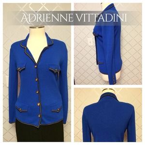 Adrienne Vittadini knit jacket