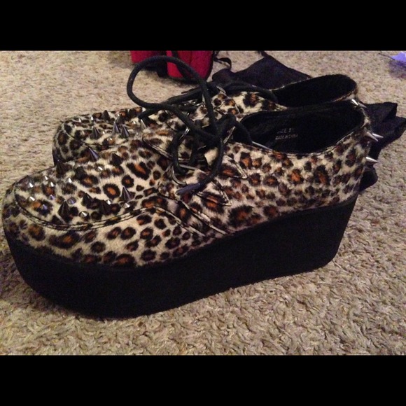 Spiked cheetah creepers - Picture 2 of 4