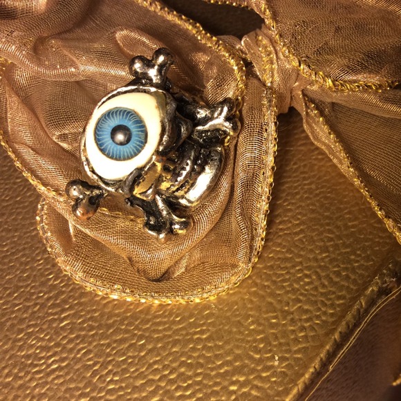 Eye of Horus?skull eyeball ring,middle finger ring - Picture 2 of 4