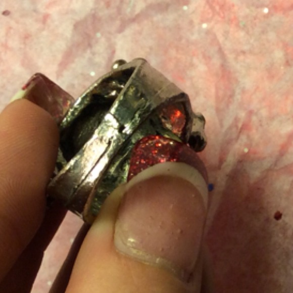 Eye of Horus?skull eyeball ring,middle finger ring - Picture 3 of 4