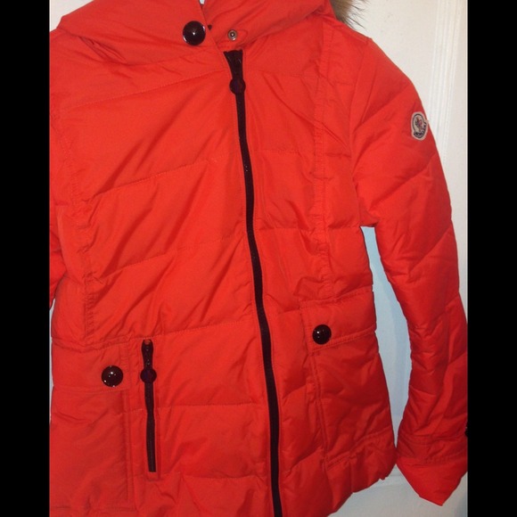 BRAND NEW Orange Moncler Coat