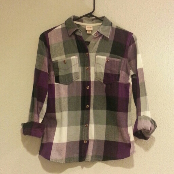 **Sold**Purple flannel