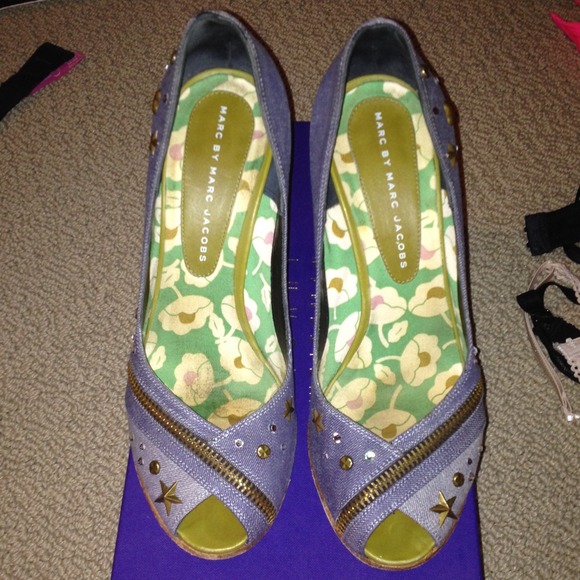 Marc by marc jacob Demi studded heals 37.5 - Picture 1 of 4
