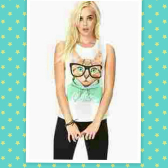 **Sold** NWT FOREVER 21 CAT TOP
