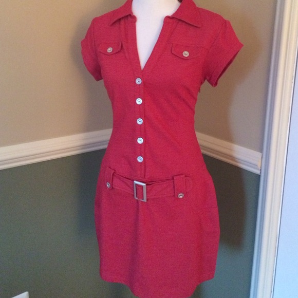 Red varsity dress - Picture 2 of 3