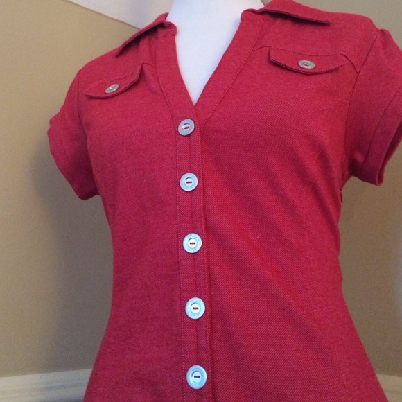 Red varsity dress - Picture 3 of 3