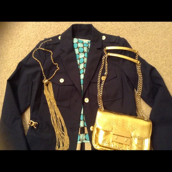 MICHAEL KORS MILITARY JACKET/BLAZER NWT$170 SIZE 6 & 10 - Picture 3 of 4