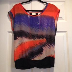 ❌TRADED❌Sheer top from the Buckle