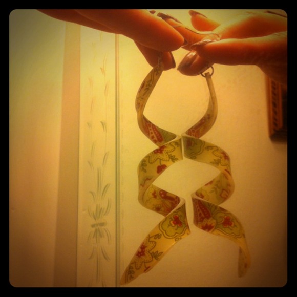 Floral Spiral Earrings