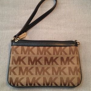 Authentic Michael Kors wristlet