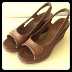 Wedge summer shoes