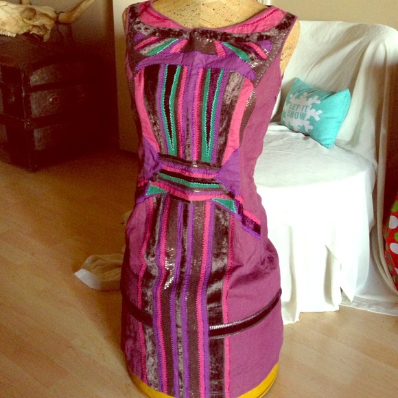 👇Black Friday Sale👇Anthro Eclectic Dress, M