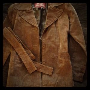 Brown Suede Jacket