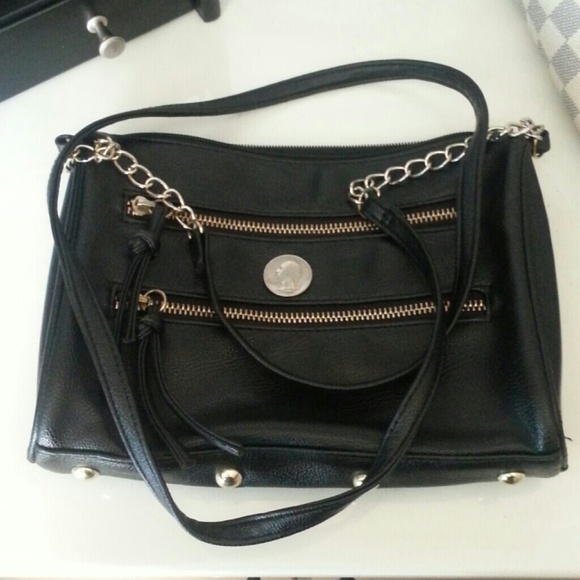 Black crossbody bag